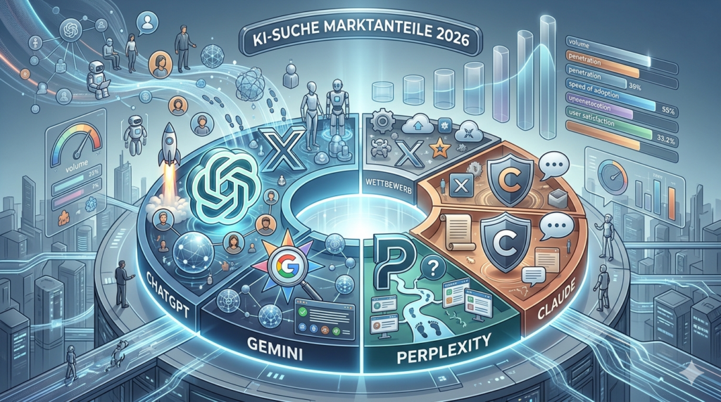 KI-Suche Marktanteile 2026